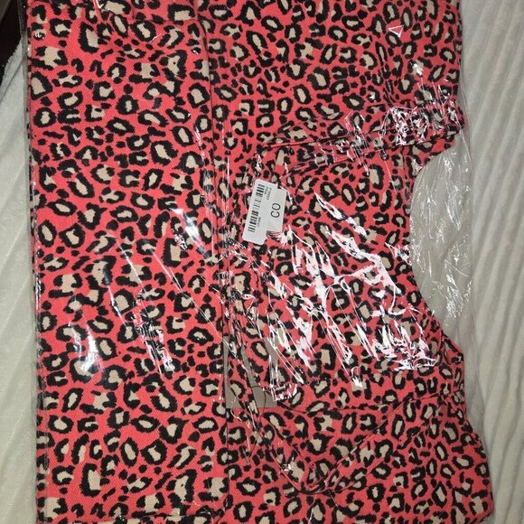 Leopard Print Canvas Tote - Picture 2 of 4